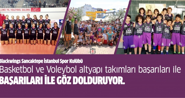 Blackwings Sancaktepe İstanbul Spor Kulübü  başarıları ile göz dolduruyor.